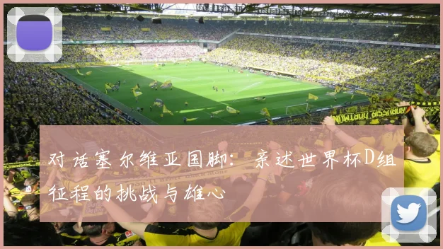 对话塞尔维亚国脚：亲述世界杯D组征程的挑战与雄心